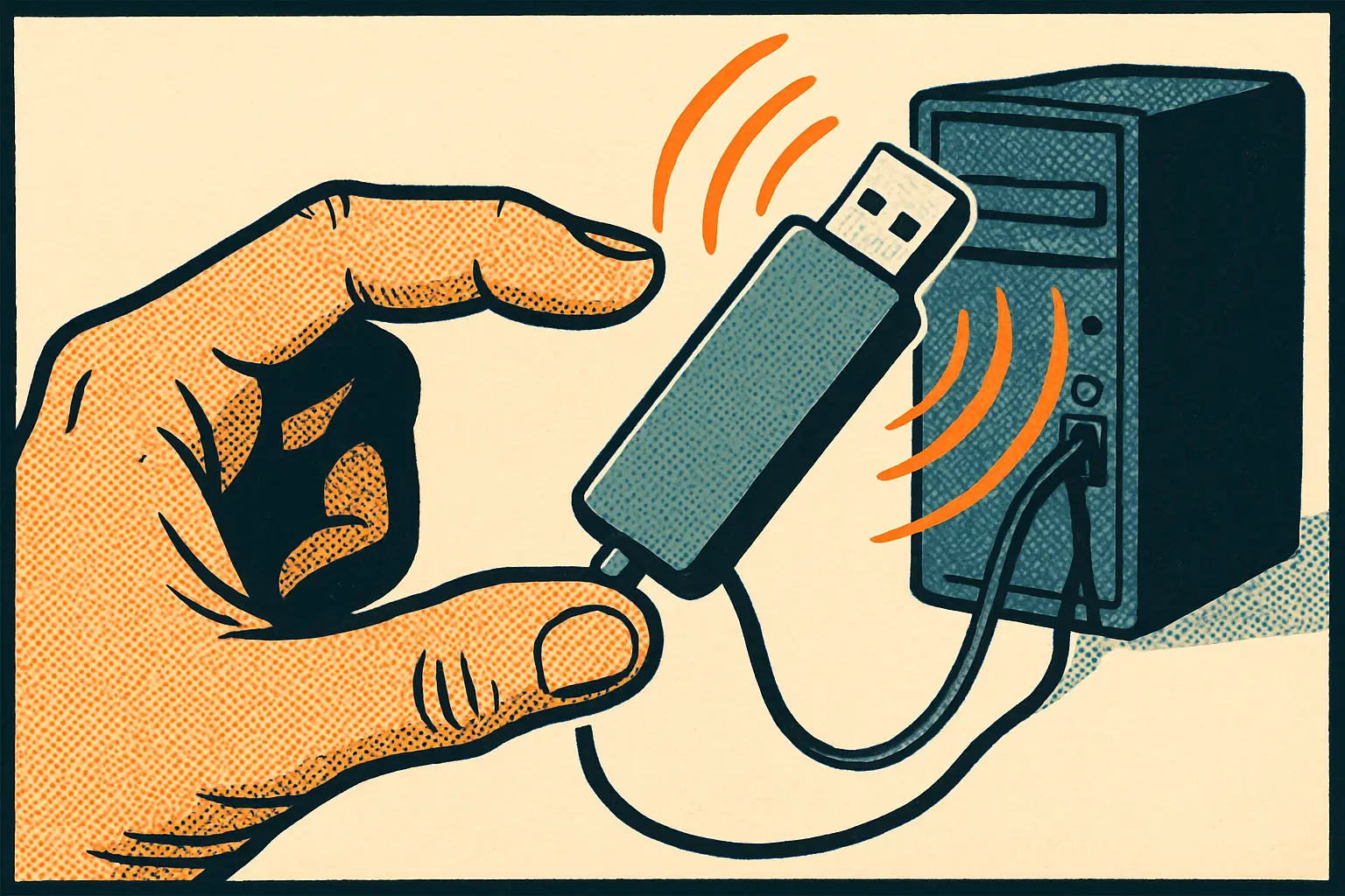 Cover illustration for Radxa Linkr Packs a Full IP KVM Into a USB Stick