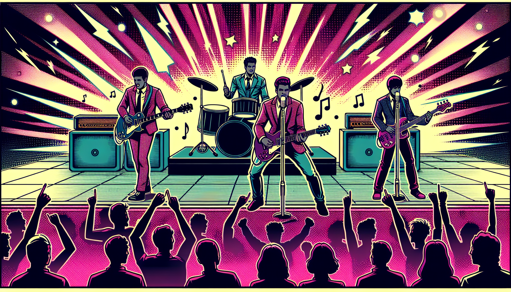 Cover illustration for The Guitar Hero Creators Are Back With Stage Tour — A New Rhythm Game Built for the Long Haul