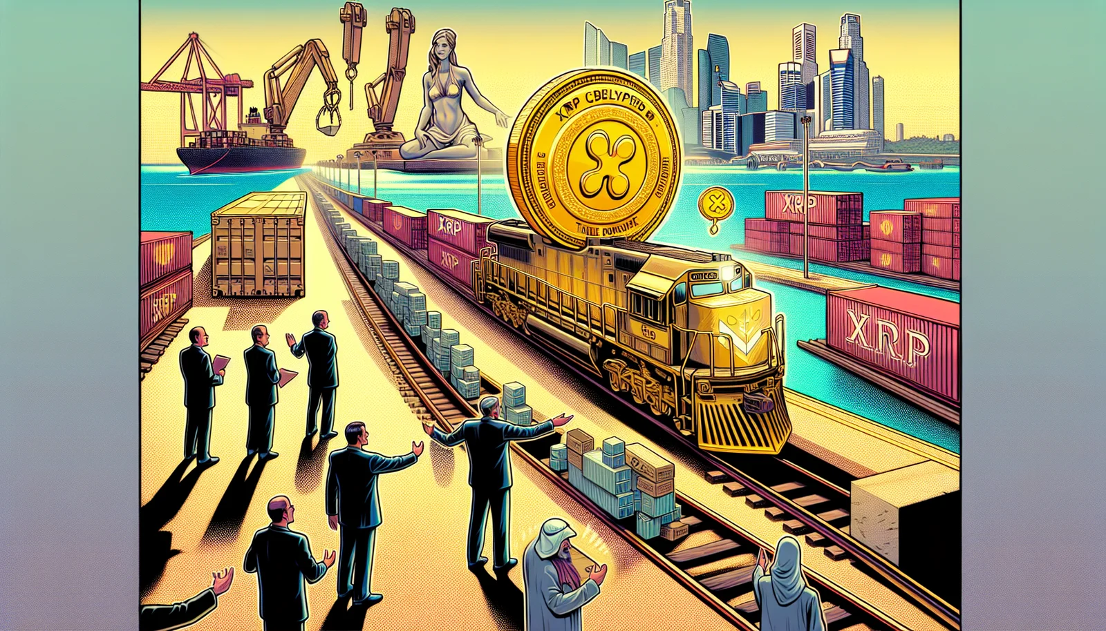Cover illustration for Ripple's RLUSD Enters Singapore's Central Bank Sandbox for Cross-Border Trade Finance