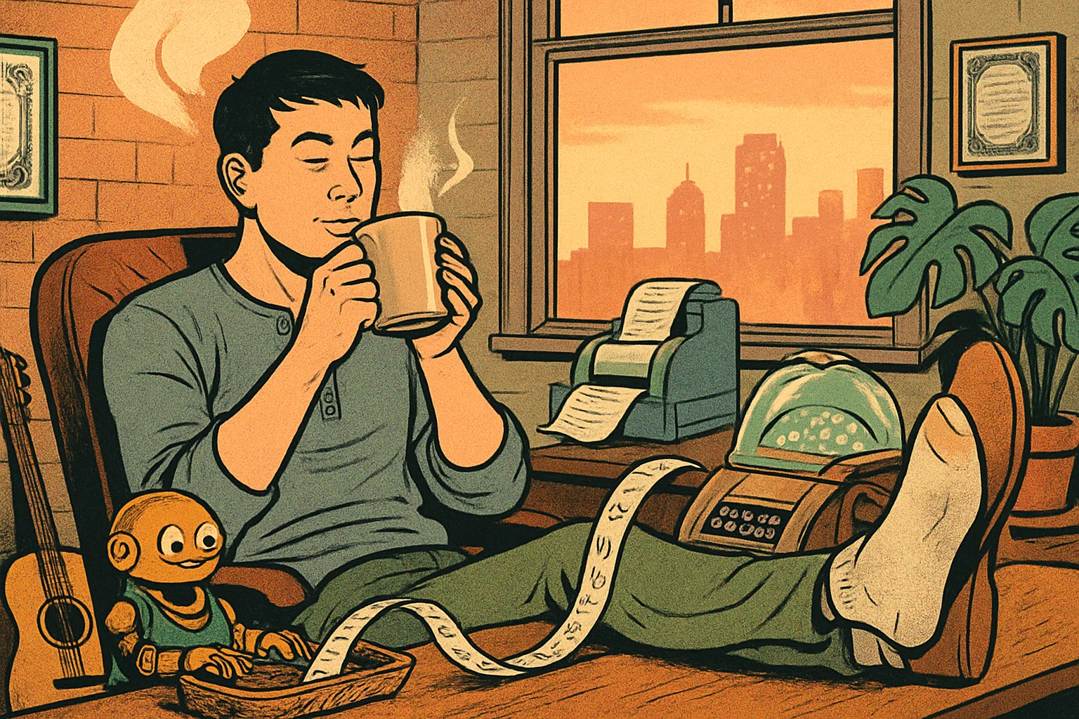 Cover illustration for Robinhood Ships Agentic Trading and an Agentic Credit Card — AI Agents Now Trade Stocks and Swipe Cards With Spending Limits
