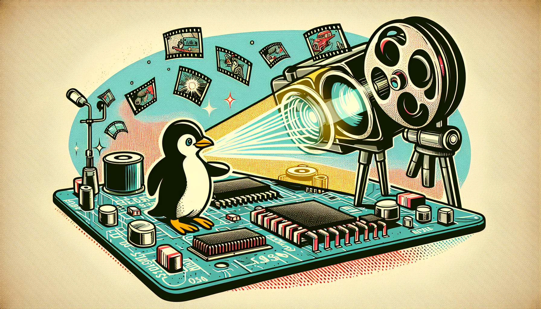 Cover illustration for Rockchip RK3588 and RK3576 Video Decoders Land in Mainline Linux — A Milestone for SBC Media