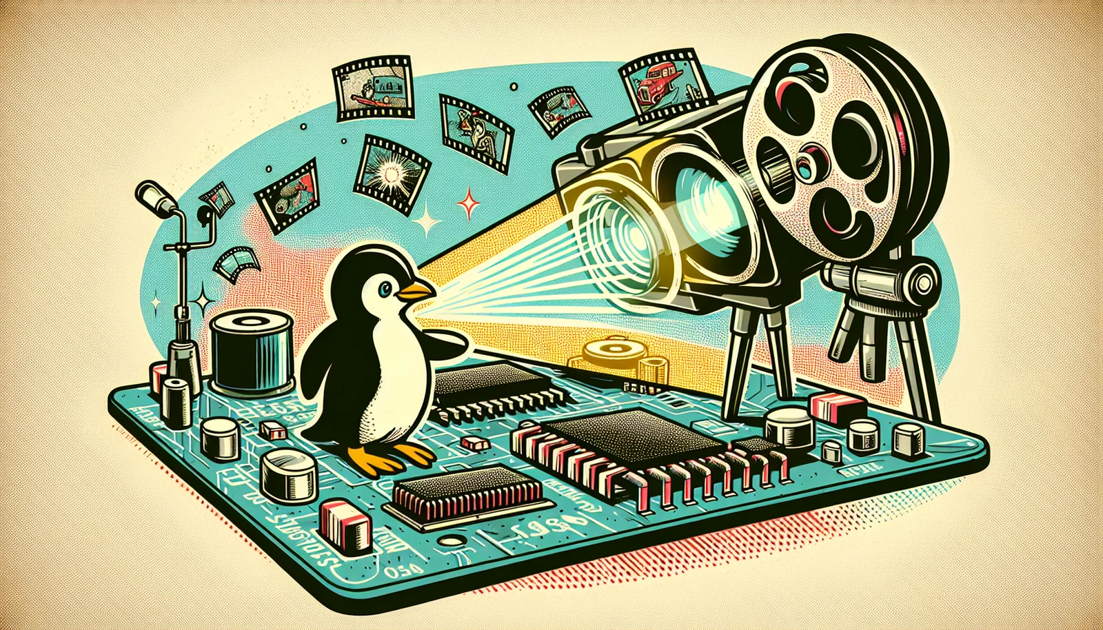 Cover illustration for Rockchip RK3588 and RK3576 Video Decoders Land in Mainline Linux — A Milestone for SBC Media