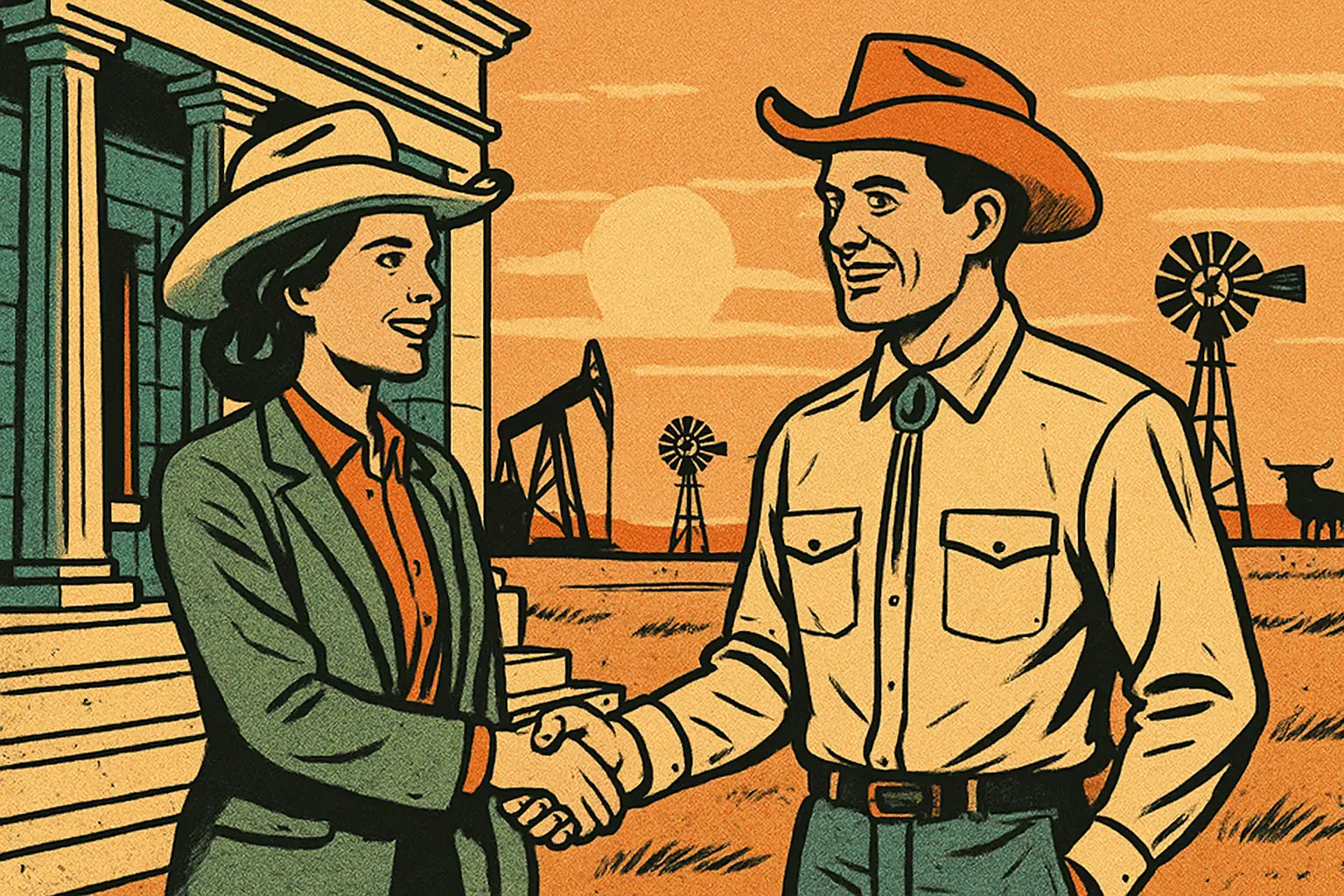 Cover illustration for Schwab on the Texas Stock Exchange: What Dual Listing Means