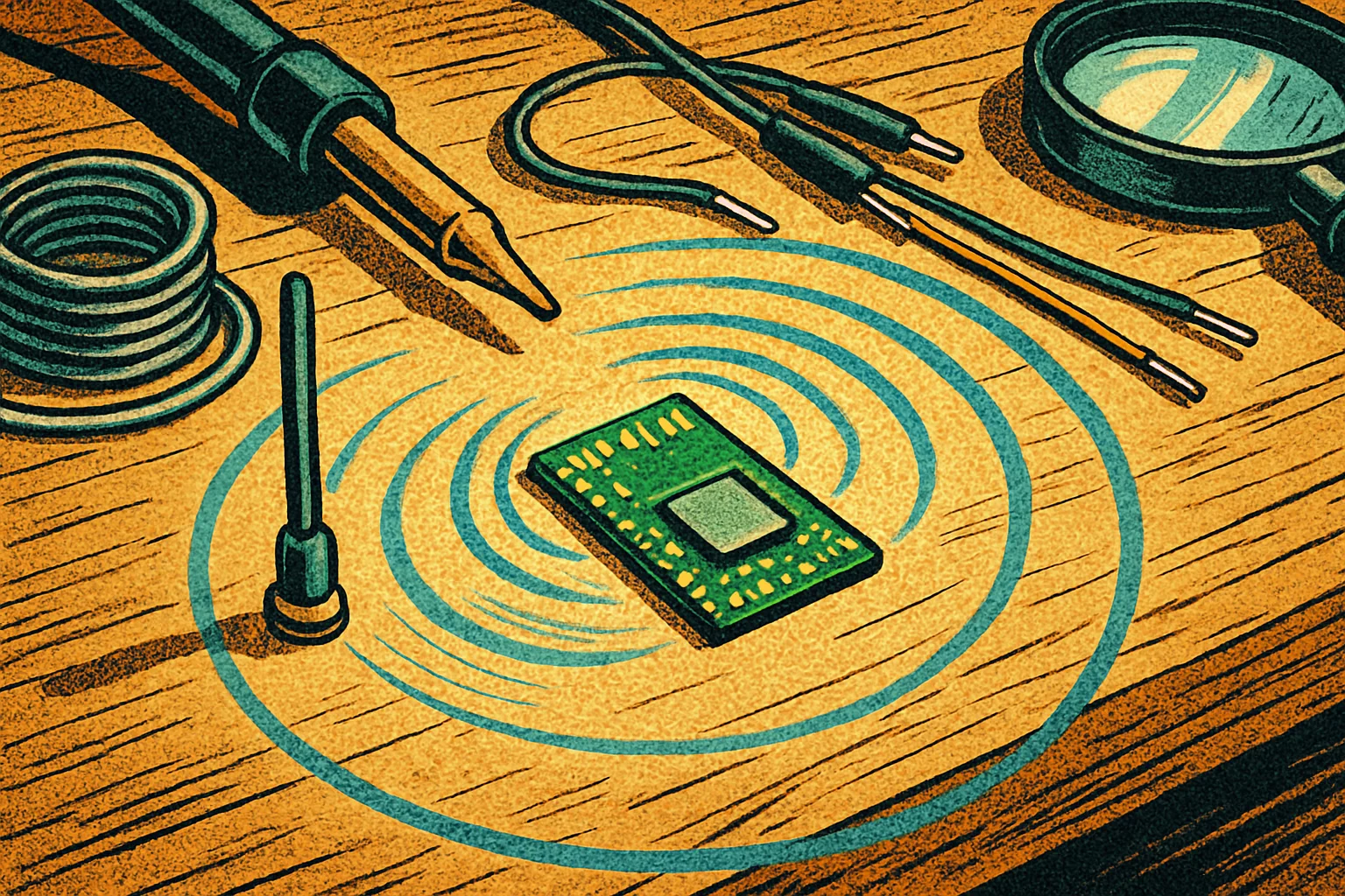 Cover illustration for Seeed's $7.99 Wio-S3 Packs ESP32-S3, LoRa, and Wi-Fi in One Module