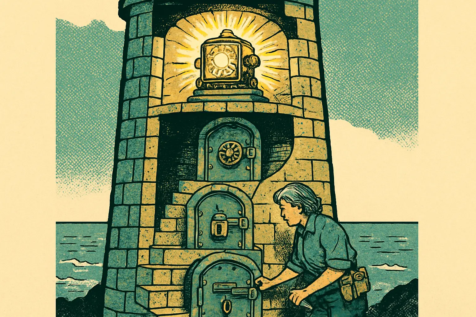 Cover illustration for Self-Hosted LLM Security: Locking Down Your Server