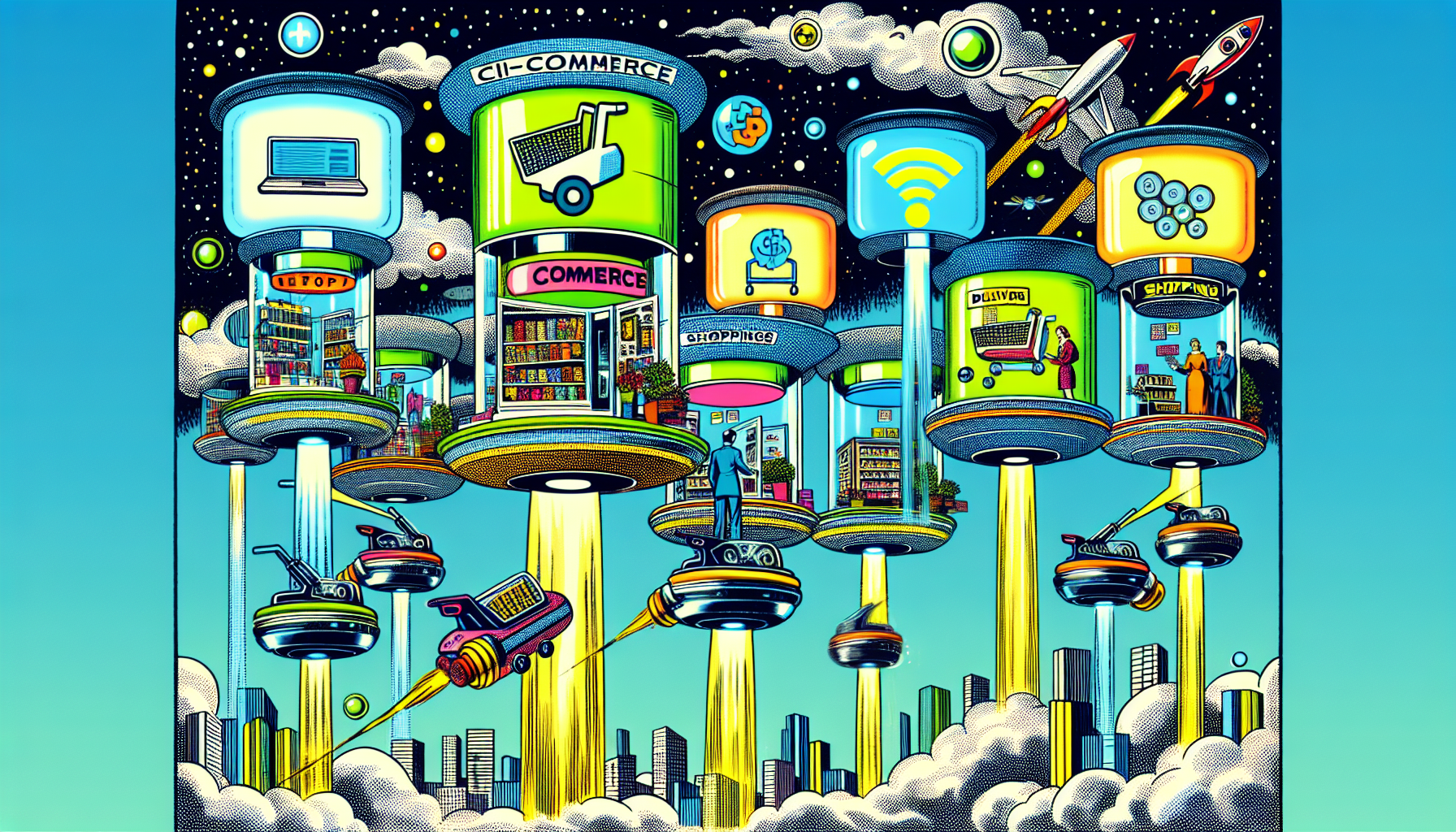 Cover illustration for Shopify Agentic Storefronts Put Millions of Merchants Inside ChatGPT