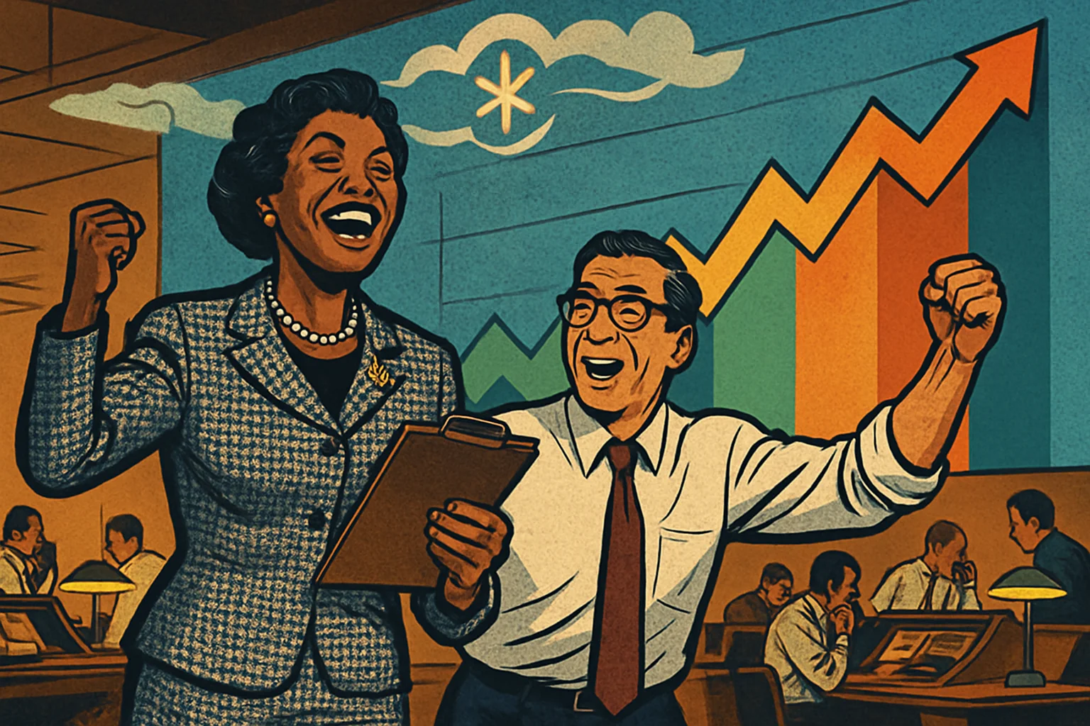 Cover illustration for Snowflake Stock Jumps 37% on Q1 FY27 Earnings — $1.39B Revenue, a $6B AWS Deal, and an Agentic Enterprise Inflection