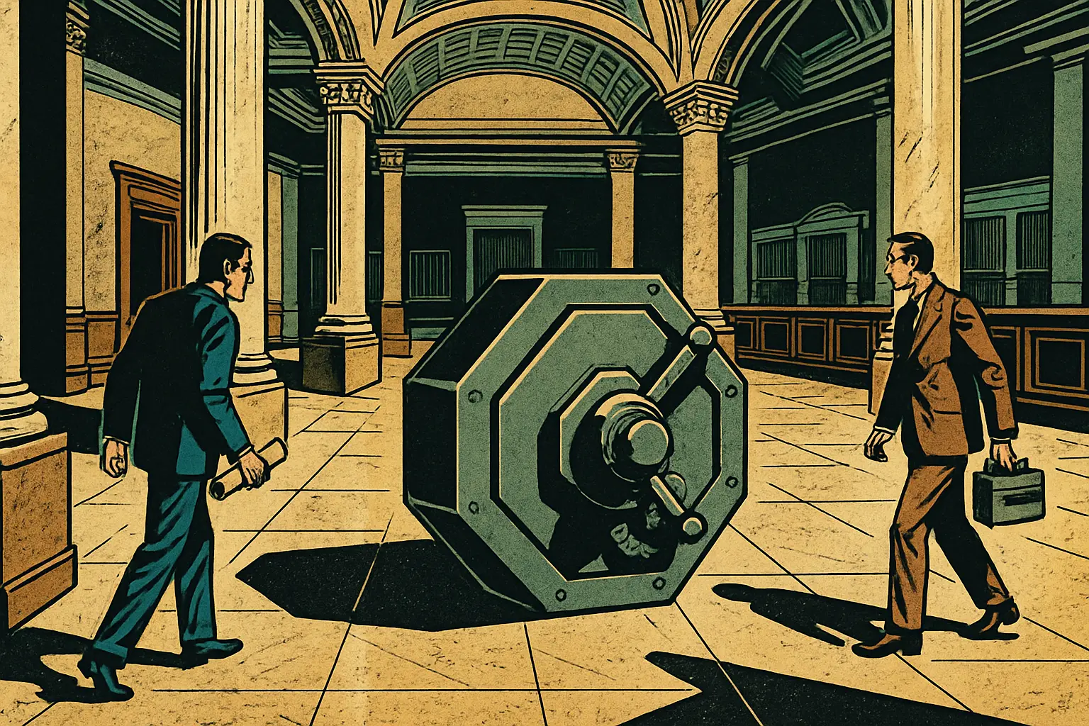 Cover illustration for S&P Global Buys OpenZeppelin to Rate Onchain Risk