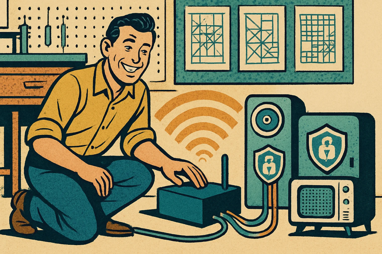 Cover illustration for Start9 Drops a Fully Open RISC-V Router — SpacemiT K1, StartWRT, and a Crowdfunding Goal Built on Open Source