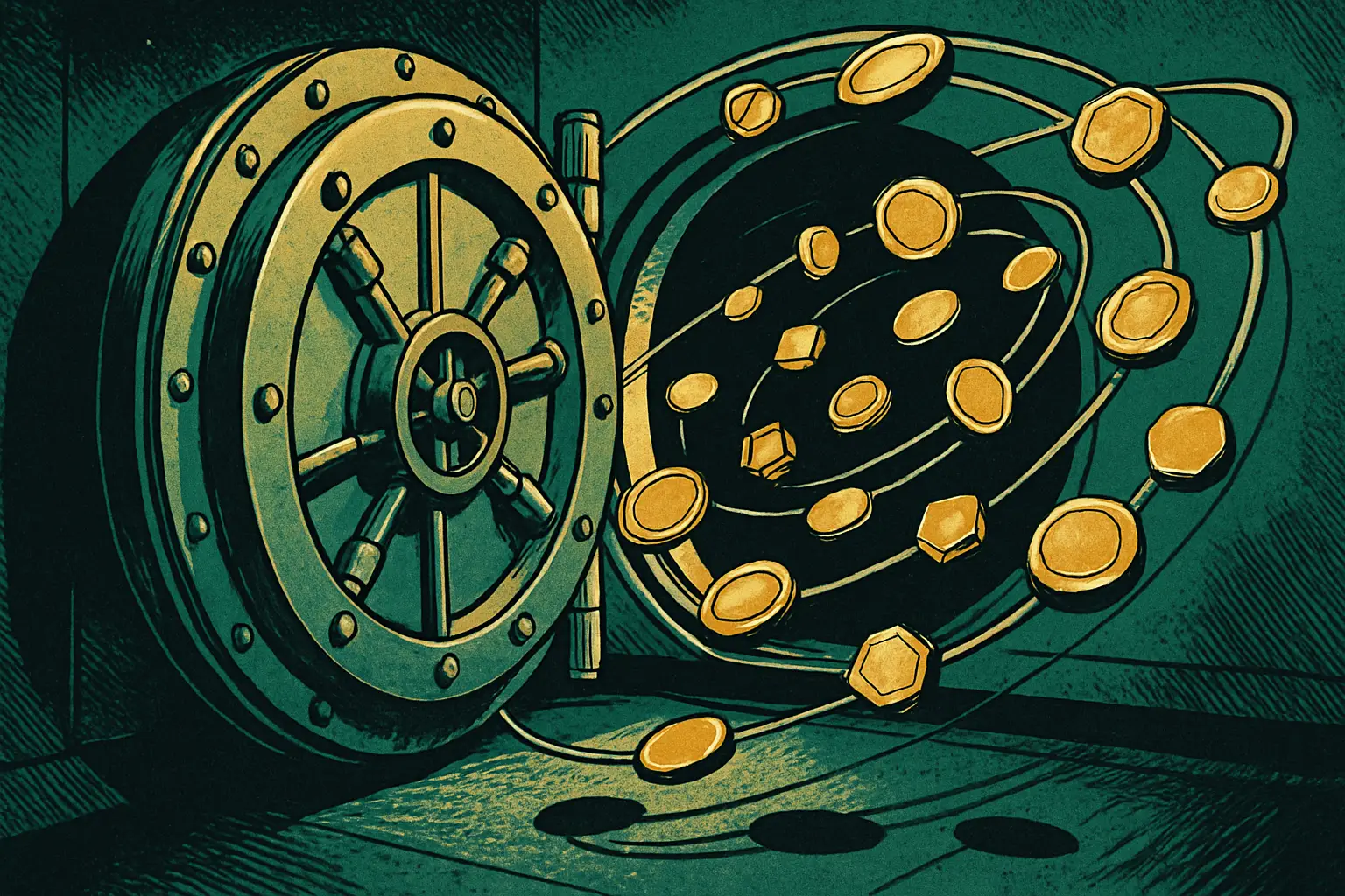 Cover illustration for TKNZ Is the First Active Multi-Token Spot Crypto ETF
