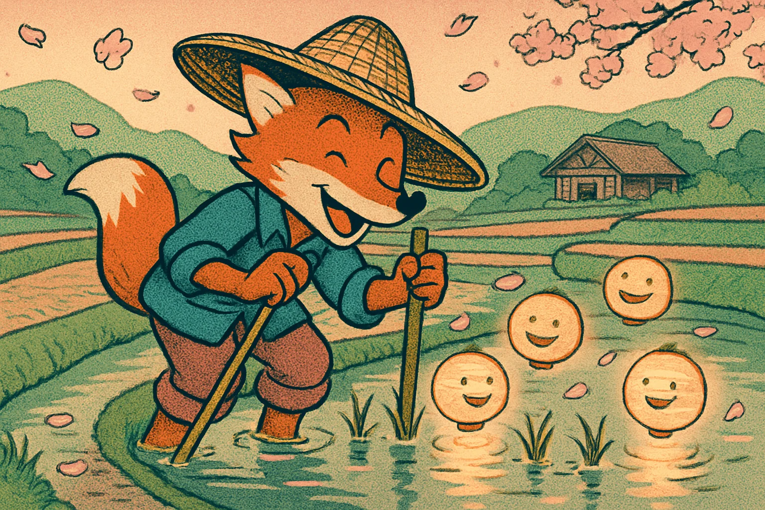 Cover illustration for Tales of Seikyu Hits 1.0: Cozy Yokai Farming Sim Casts Its Spell