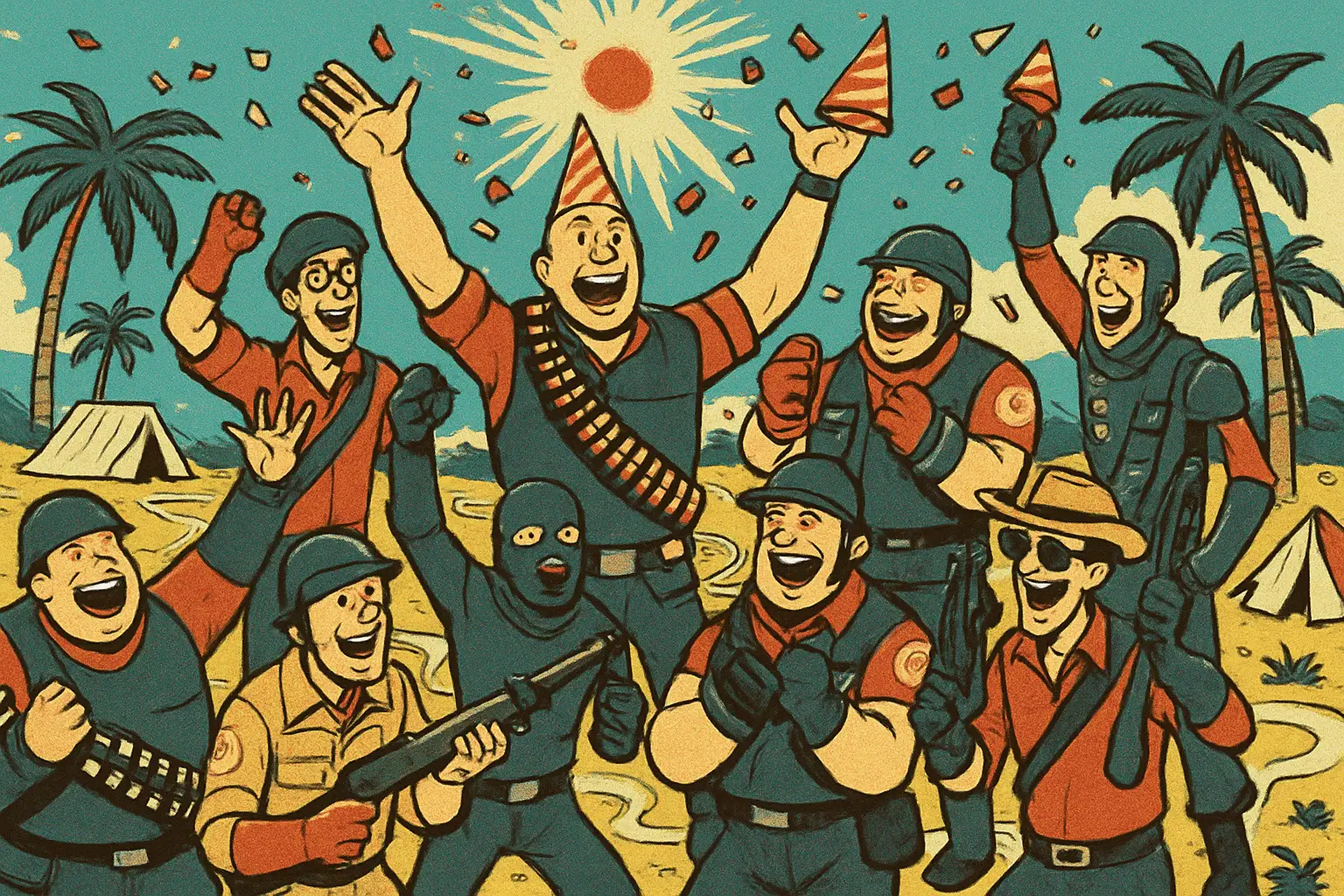 Cover illustration for Team Fortress 2 Gets a Joyful Summer 2026 Update