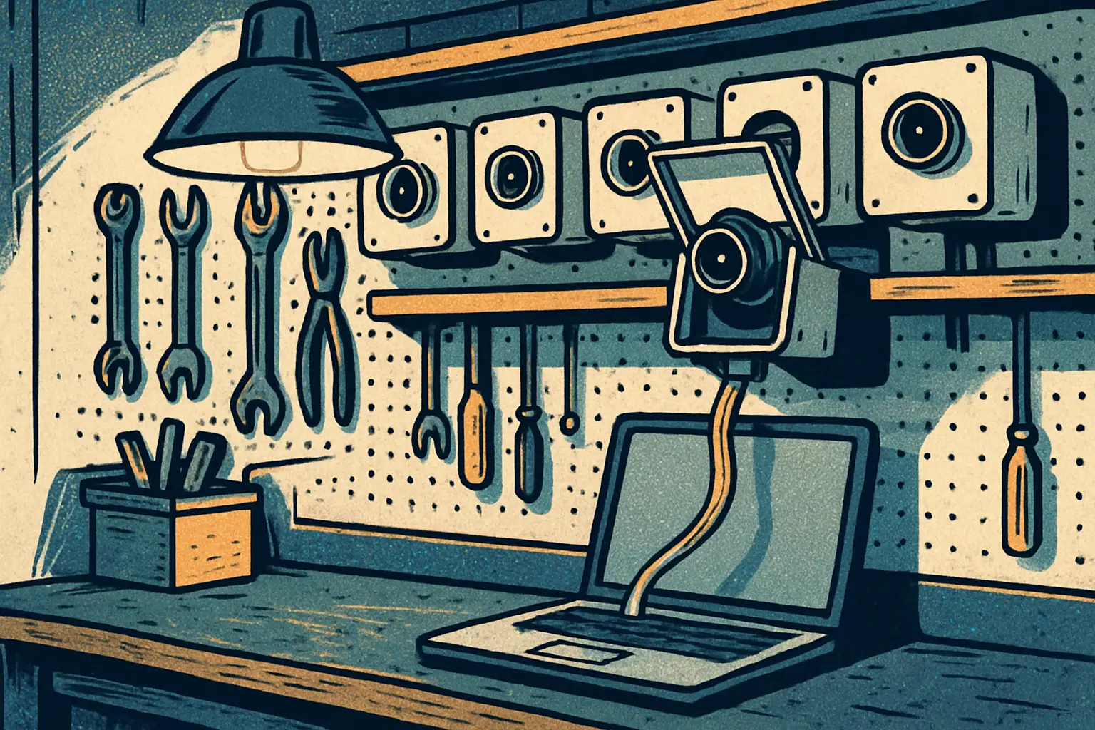 Cover illustration for Thingino Open Firmware Now Supports 166 IP Cameras