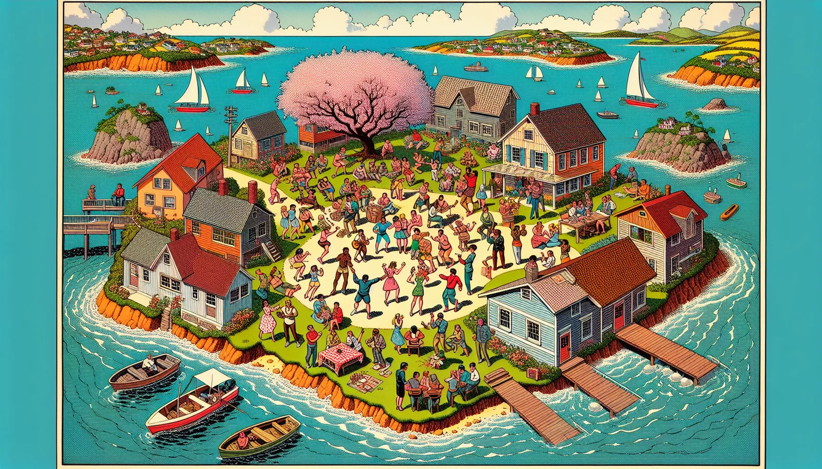 Cover illustration for Tomodachi Life Returns After 12 Years — Living the Dream Launches April 16