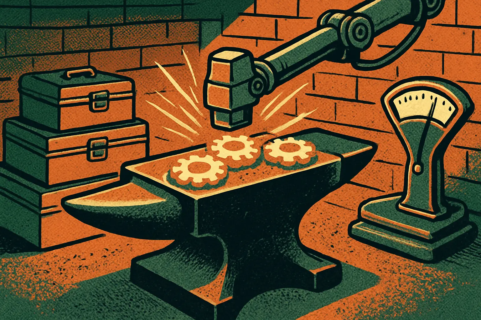 Cover illustration for TrueForge Open Source Agent Harness Cuts Costs 75%