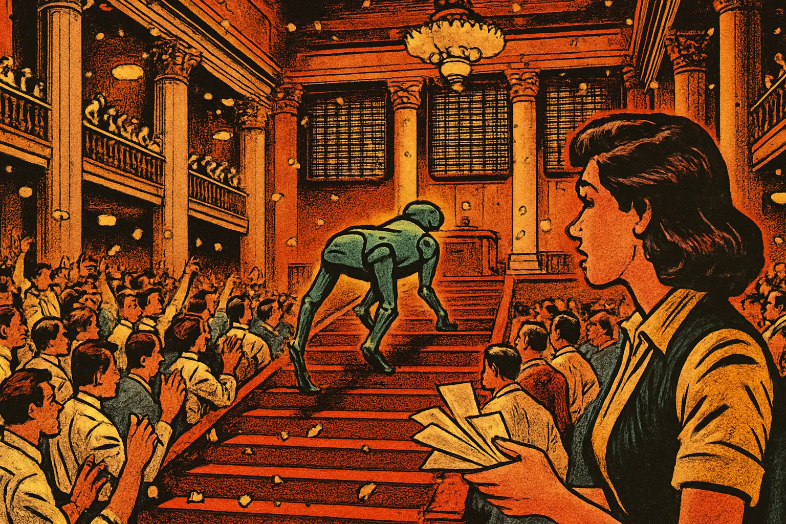 Cover illustration for Unitree IPO Heads to Shanghai at a $9 Billion Valuation