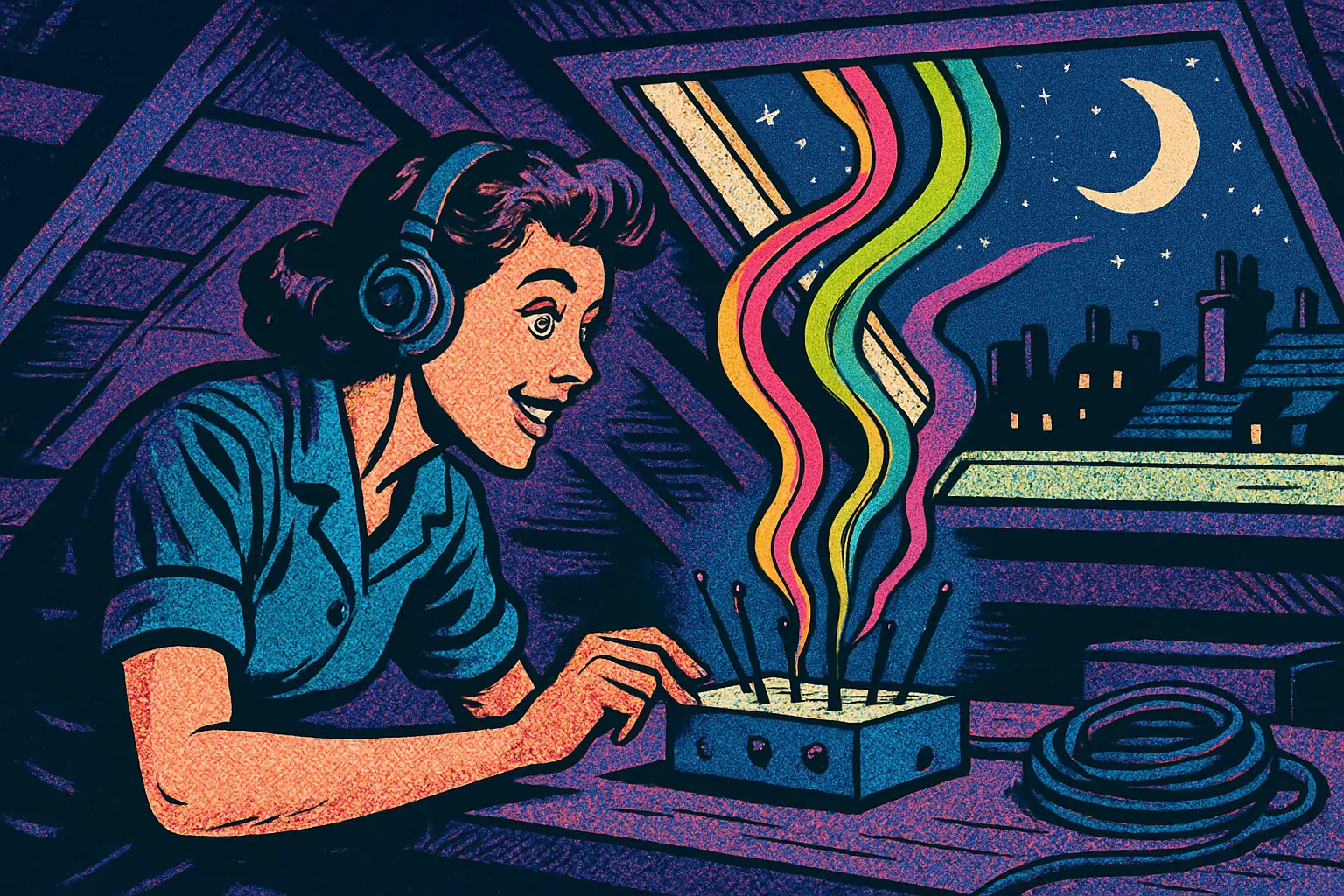 Cover illustration for W1700K SDR: Turn a Wi-Fi 7 Router Into a 320 Msps Radio
