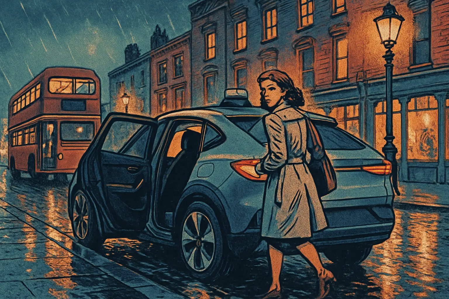 Cover illustration for Wayve AI Driver Brings Robotaxi Rides to London Uber