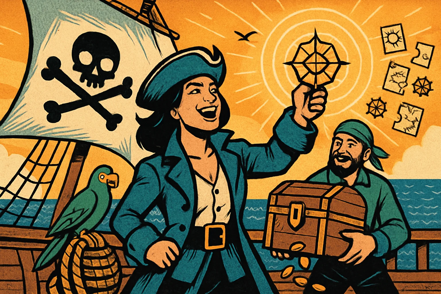 Cover illustration for Windrose Sails Past 1.5 Million Copies — Kraken Express's Pirate Survival Hit Becomes 2026's Indie Breakout