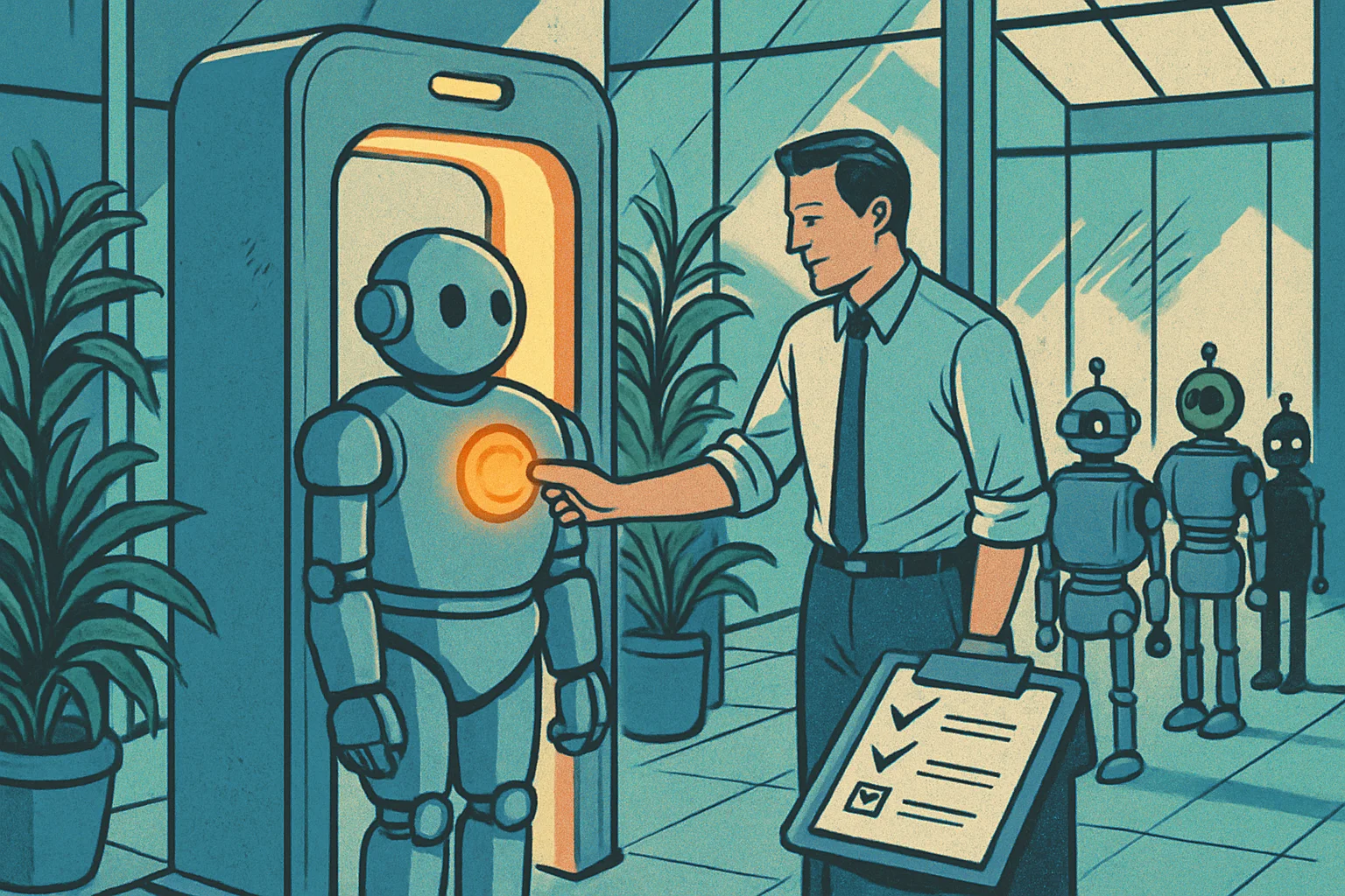 Cover illustration for Workday Agent Passport Gives Every Enterprise AI Agent a Verified ID